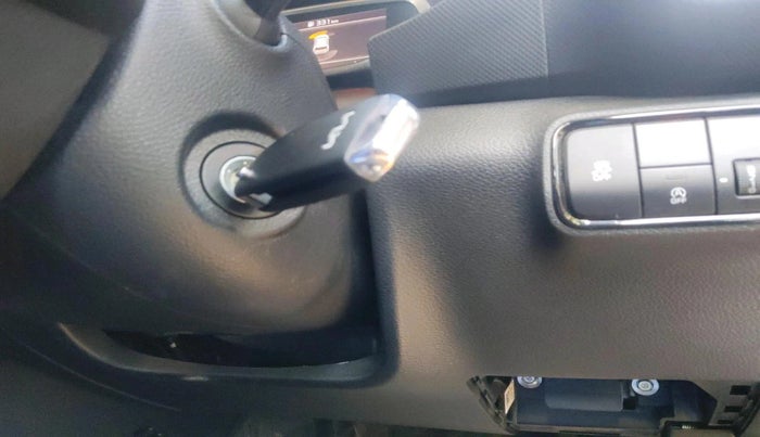 2024 KIA SONET HTK (O) 1.2 Petrol MT, Petrol, Manual, 14,395 km, interior