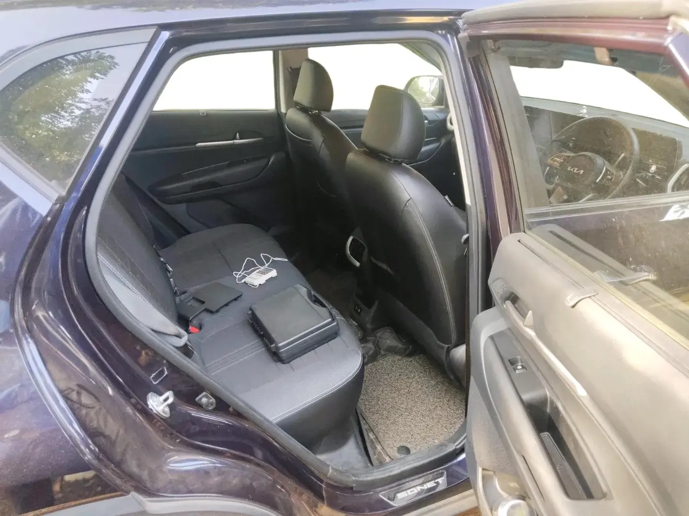 2024 KIA SONET HTK (O) 1.2 Petrol MT, Petrol, Manual, 14,395 km, interior