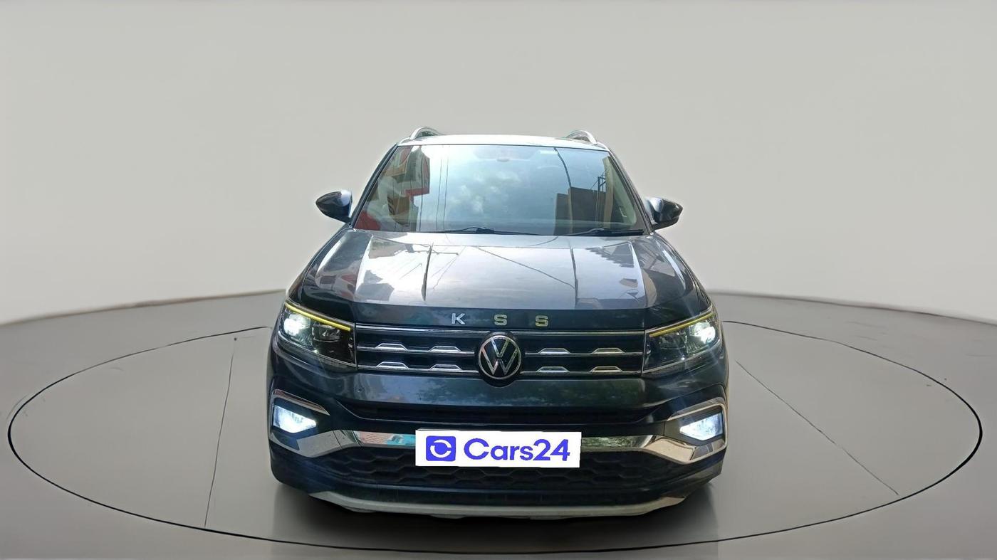 2022 Volkswagen TAIGUN TOPLINE 1.0 TSI AT, Petrol, Automatic, 46,053 km, exterior