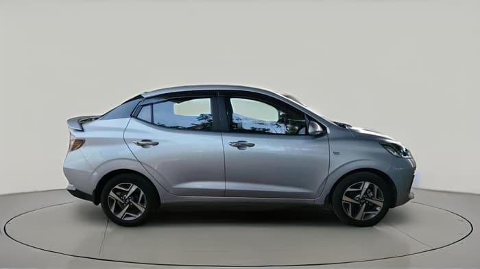 2025 Hyundai AURA SX PLUS 1.2 AMT, Petrol, Automatic, 18,379 km, exterior