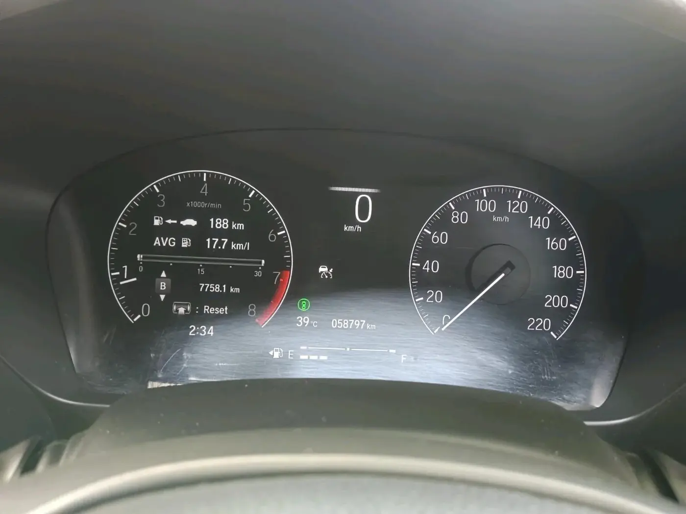 2023 Honda City 1.5L I-VTEC ZX, Petrol, Manual, 58,797 km, interior