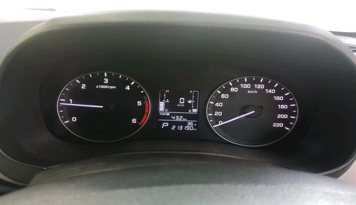 2017 Hyundai Creta SX PLUS AT 1.6 DIESEL, Diesel, Automatic, 2,13,190 km, interior