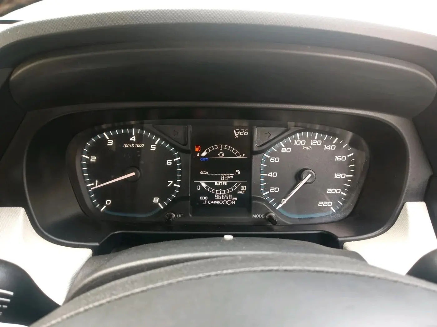 2023 Tata PUNCH PURE MT, Petrol, Manual, 96,658 km, interior