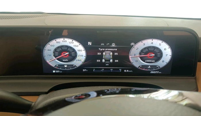 2023 KIA SELTOS  HTX PLUS 1.5 TURBO PETROL IMT, Petrol, Manual, 26,077 km, interior