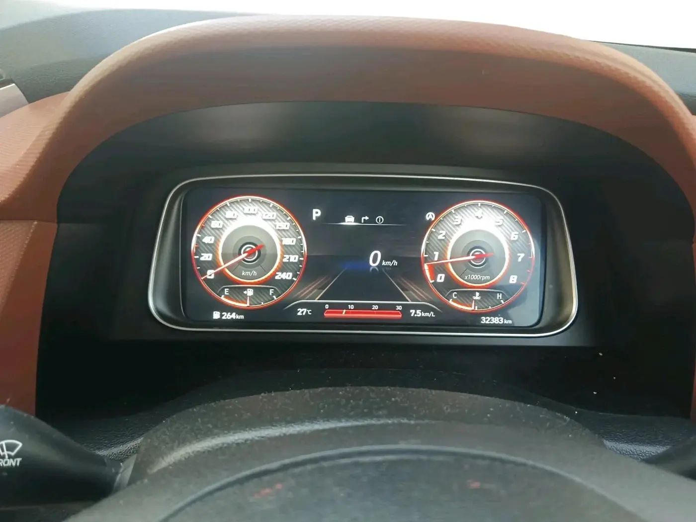 2023 Hyundai ALCAZAR 1.5 SIGNATURE (O) TURBO DCT 7, Petrol, Automatic, 33,000 km, interior