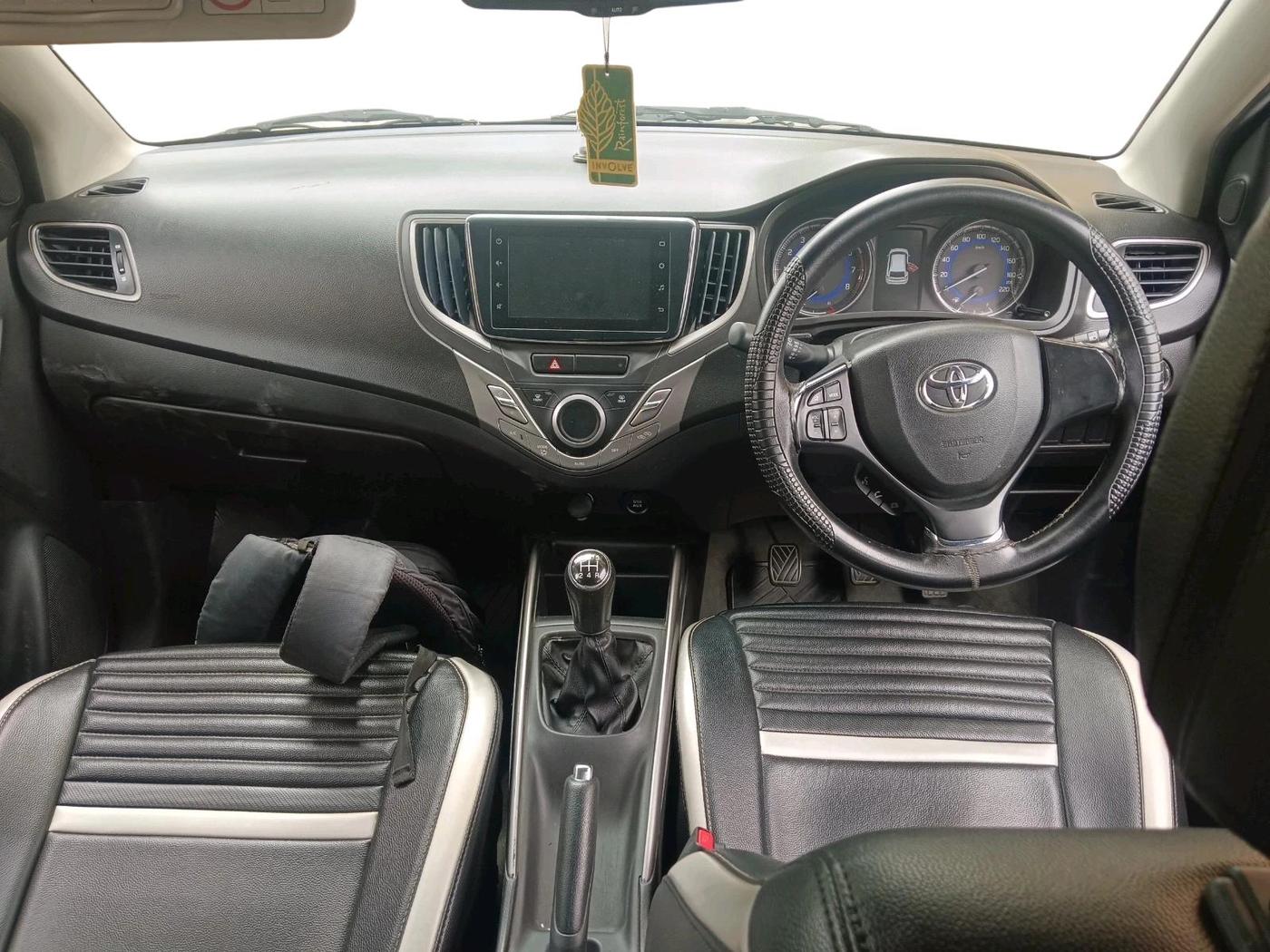 2020 Toyota Glanza G, Petrol, Manual, 74,855 km, interior