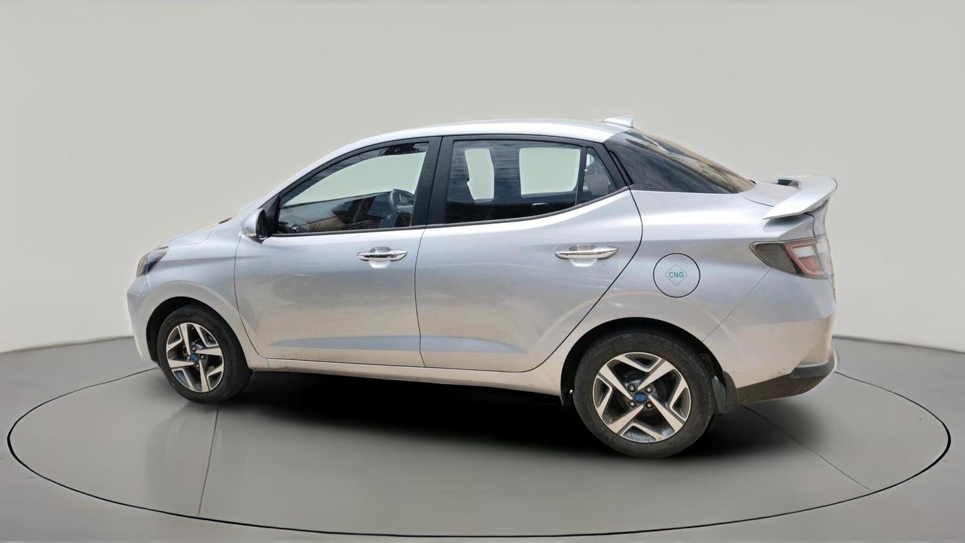 2024 Hyundai AURA SX 1.2 CNG, CNG, Manual, 34,792 km, exterior
