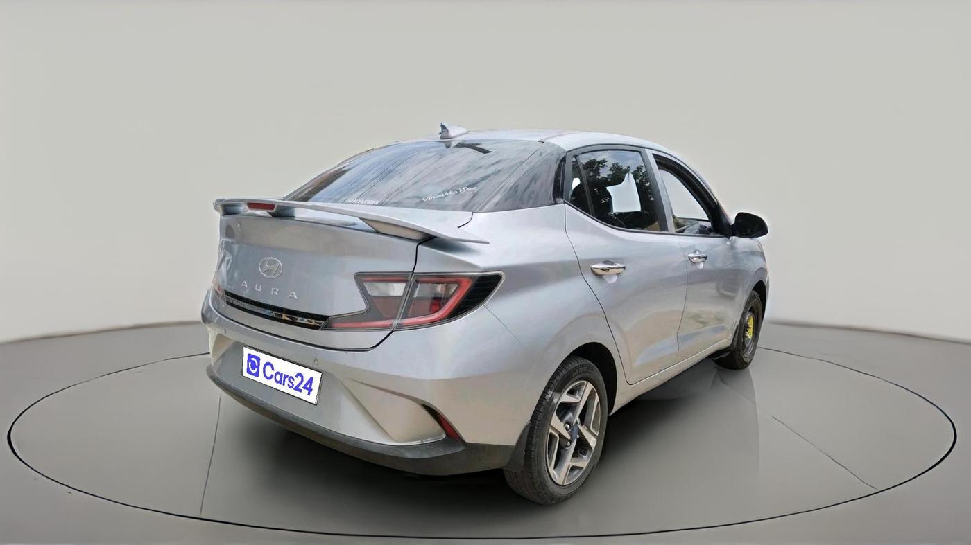 2024 Hyundai AURA SX 1.2 CNG, CNG, Manual, 34,792 km, exterior