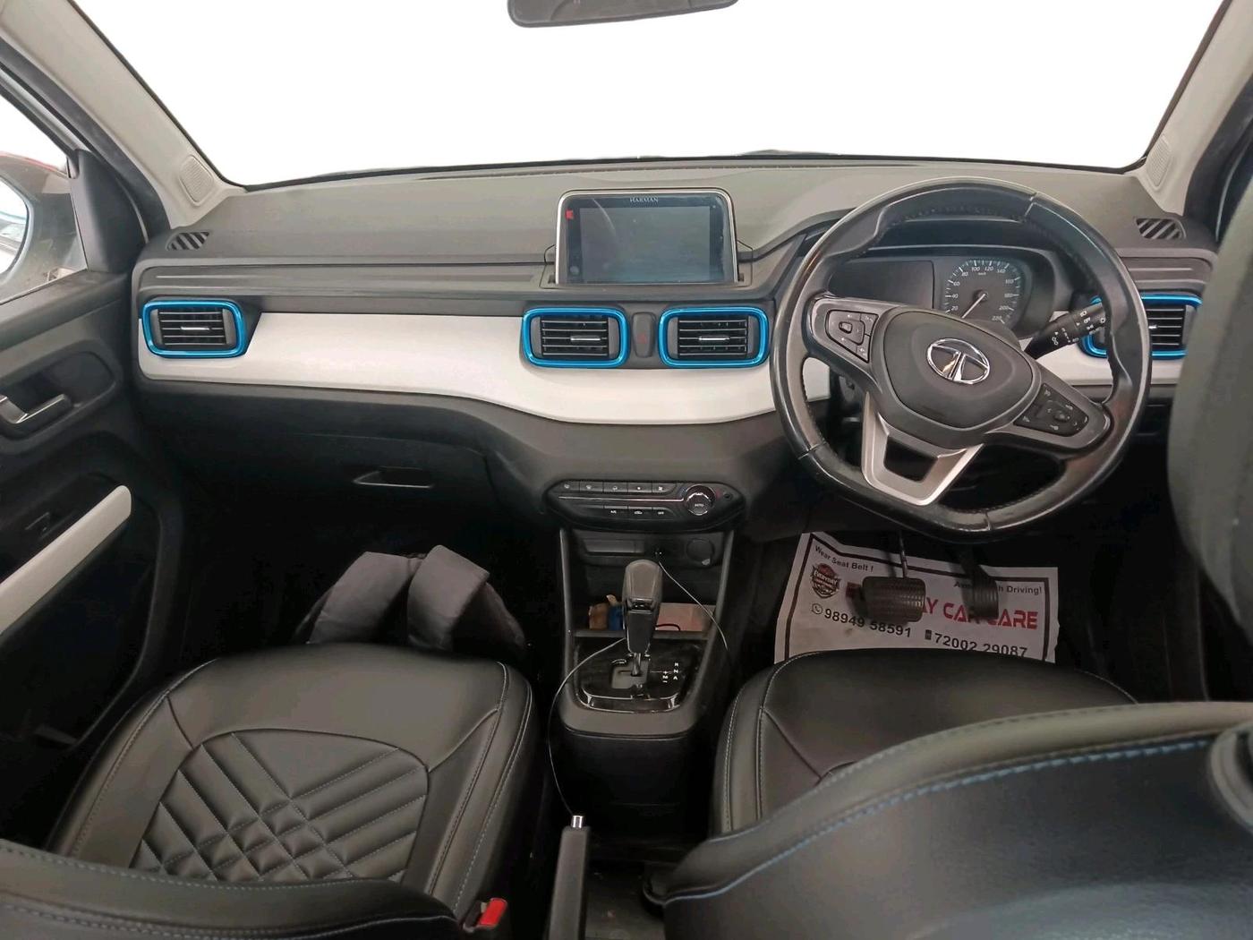 2021 Tata PUNCH CREATIVE  AMT, Petrol, Automatic, 88,983 km, interior