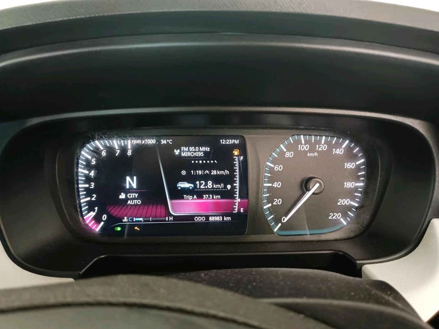 2021 Tata PUNCH CREATIVE  AMT, Petrol, Automatic, 88,983 km, interior