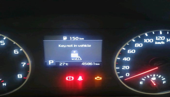 2019 KIA SELTOS HTX IVT 1.5 PETROL, Petrol, Automatic, 45,861 km, interior