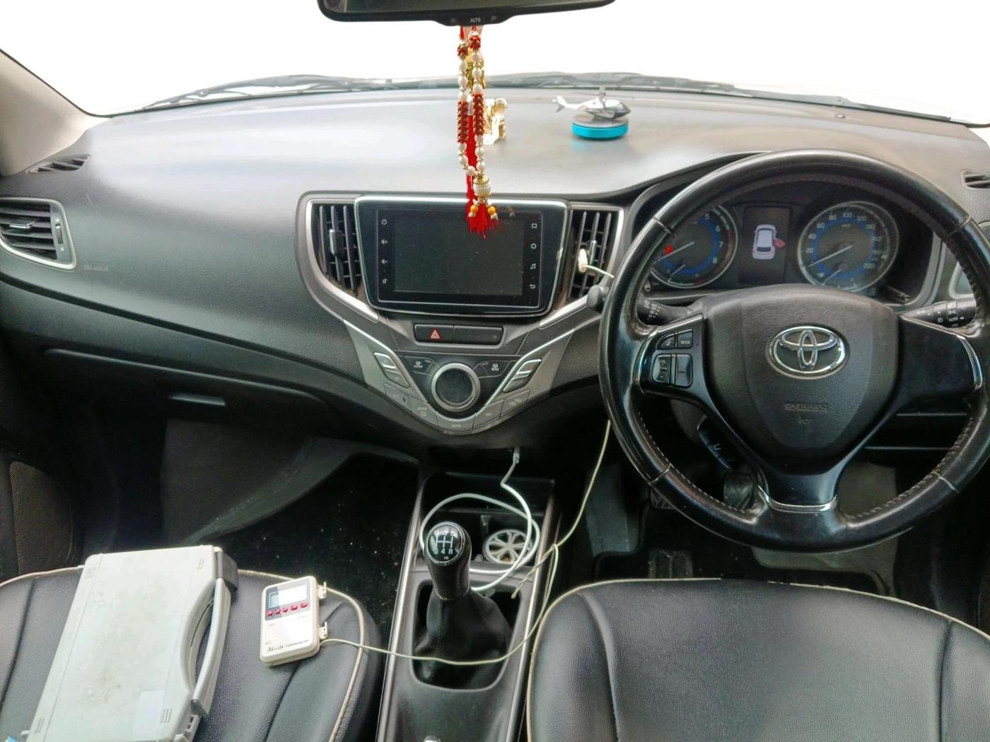 2019 Toyota Glanza V, Petrol, Manual, 1,09,147 km, interior