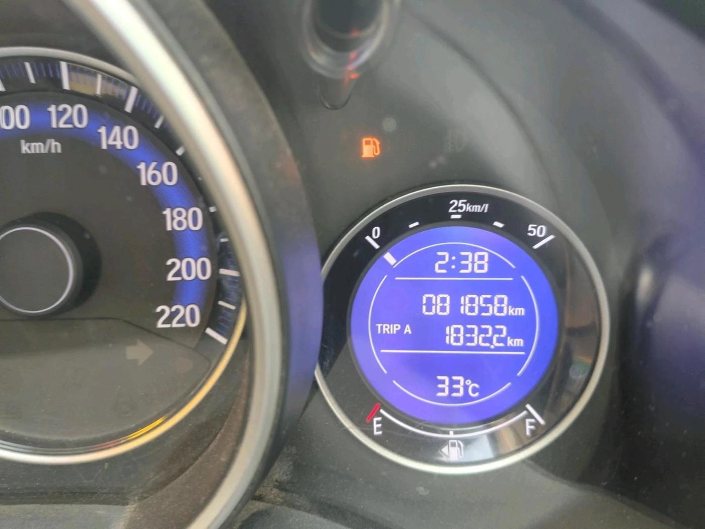 2017 Honda WR-V 1.2L I-VTEC VX MT, Petrol, Manual, 81,858 km, interior