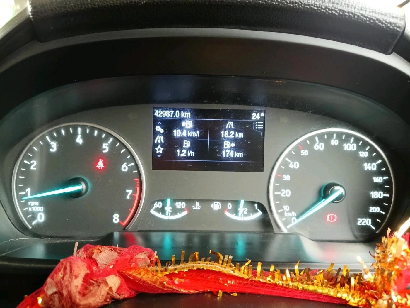 2020 Ford Ecosport TITANIUM 1.5L THUNDER EDTION PETROL, Petrol, Manual, 42,987 km, interior