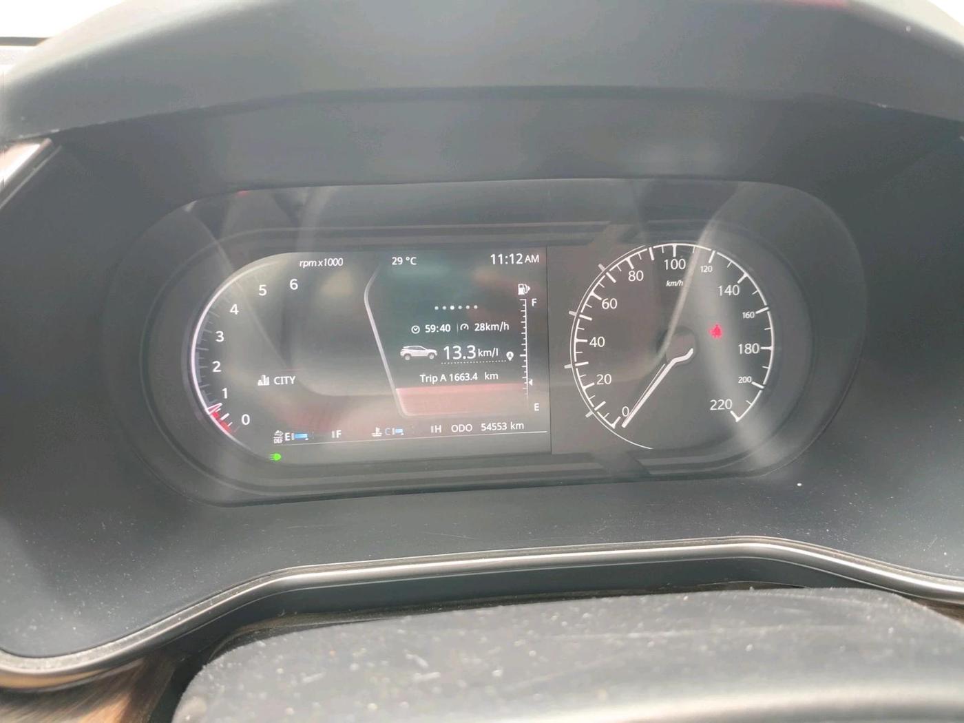 2022 Tata Harrier XZ PLUS 2.0L, Diesel, Manual, 54,553 km, interior