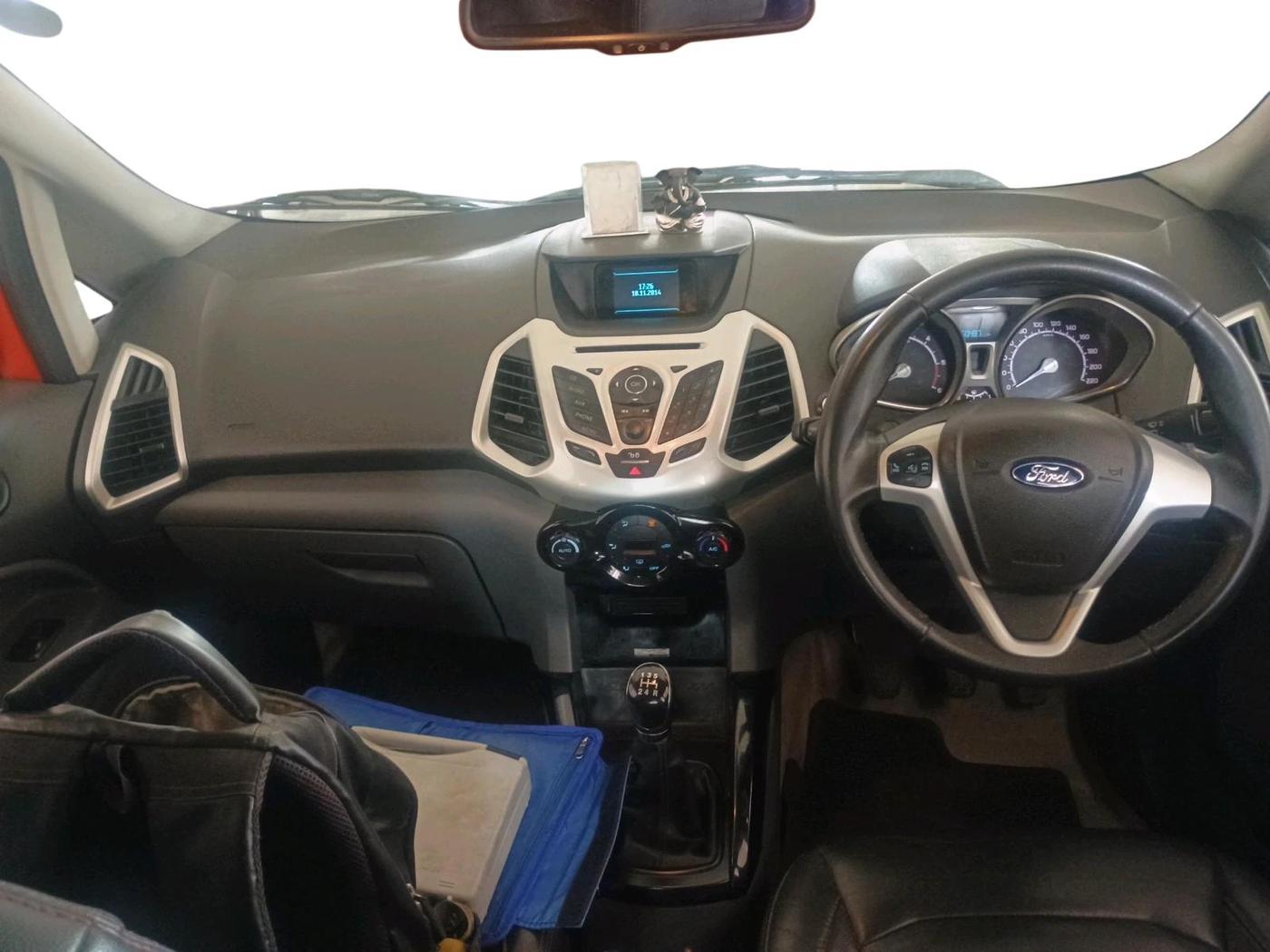 2014 Ford Ecosport TITANIUM 1.0L ECOBOOST, Petrol, Manual, 50,487 km, interior