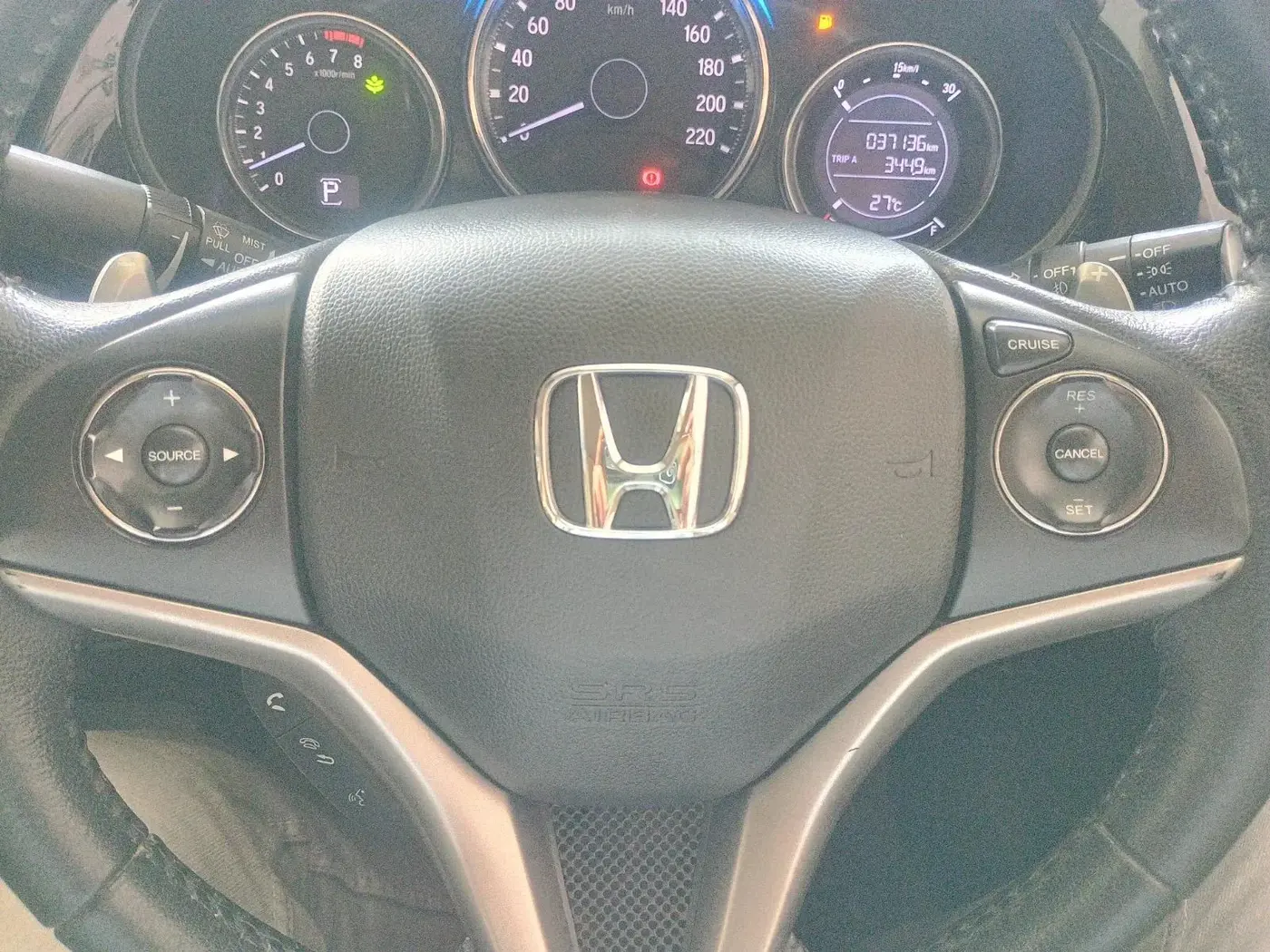 2019 Honda City 1.5L I-VTEC ZX CVT, Petrol, Automatic, 37,136 km, interior