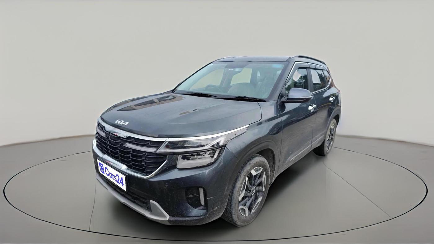 2024 KIA SELTOS HTX IVT, Petrol, Automatic, 19,199 km, exterior
