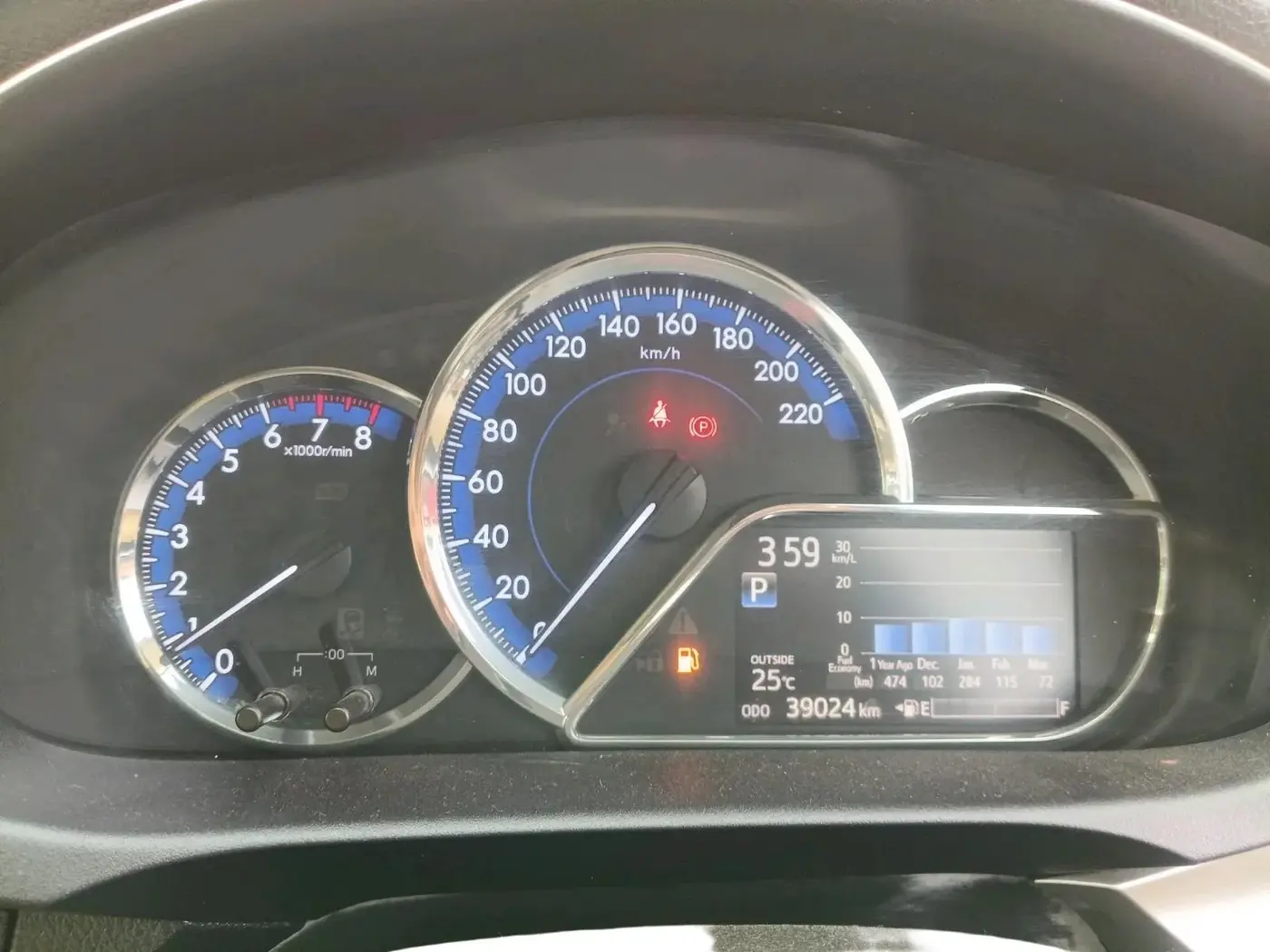2018 Toyota YARIS G CVT, Petrol, Automatic, 39,024 km, interior