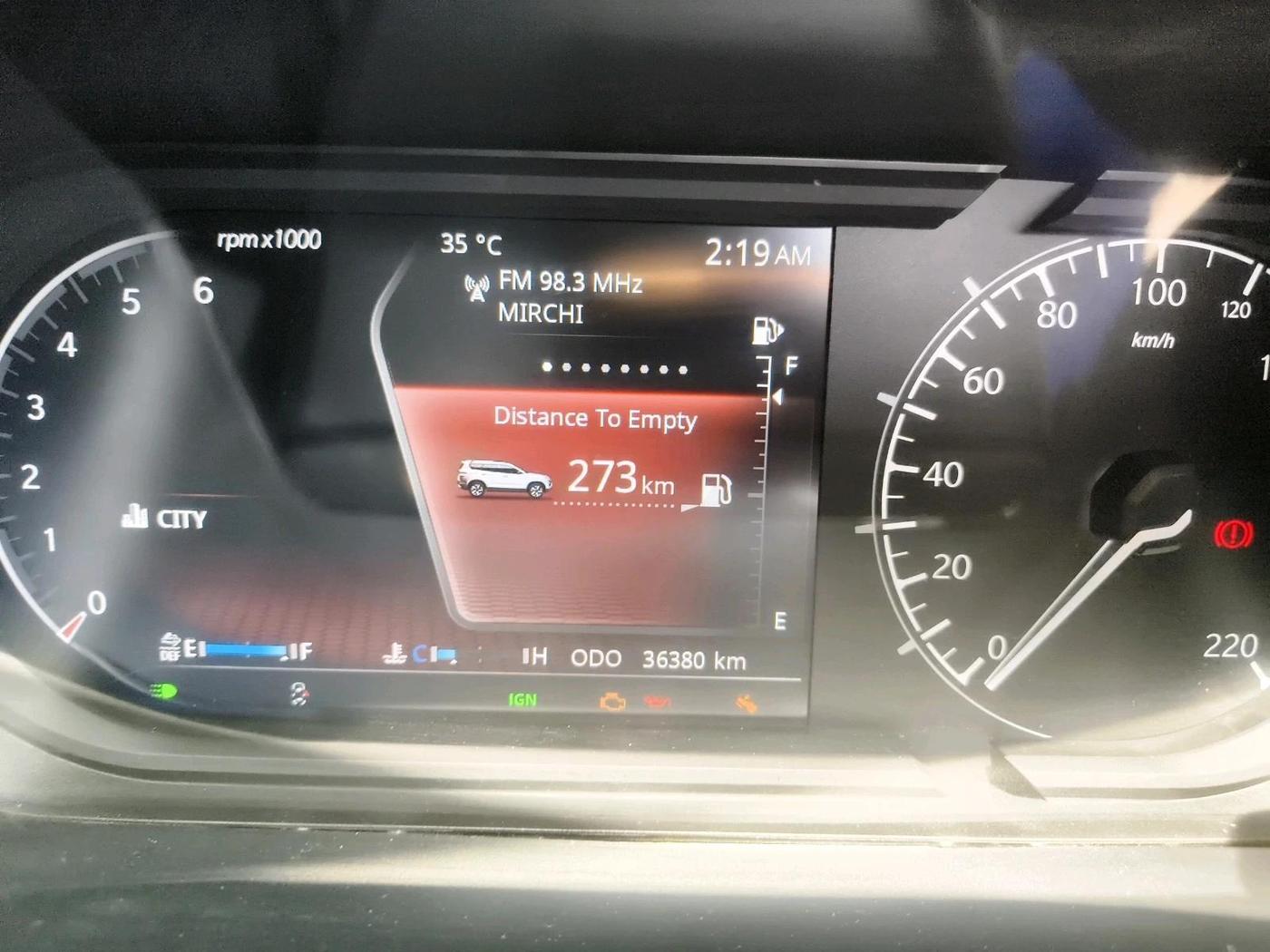 2023 Tata Safari XZ PLUS DARK EDITION, Diesel, Manual, 36,380 km, interior