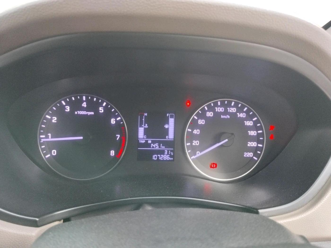 2016 Hyundai Elite i20 SPORTZ 1.2, Petrol, Manual, 1,07,286 km, interior
