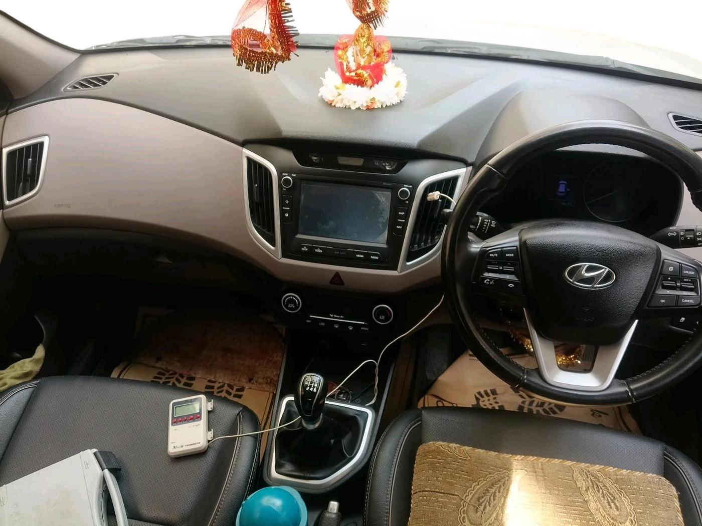 2018 Hyundai Creta SX (O) 1.6 PETROL, Petrol, Manual, 38,673 km, interior
