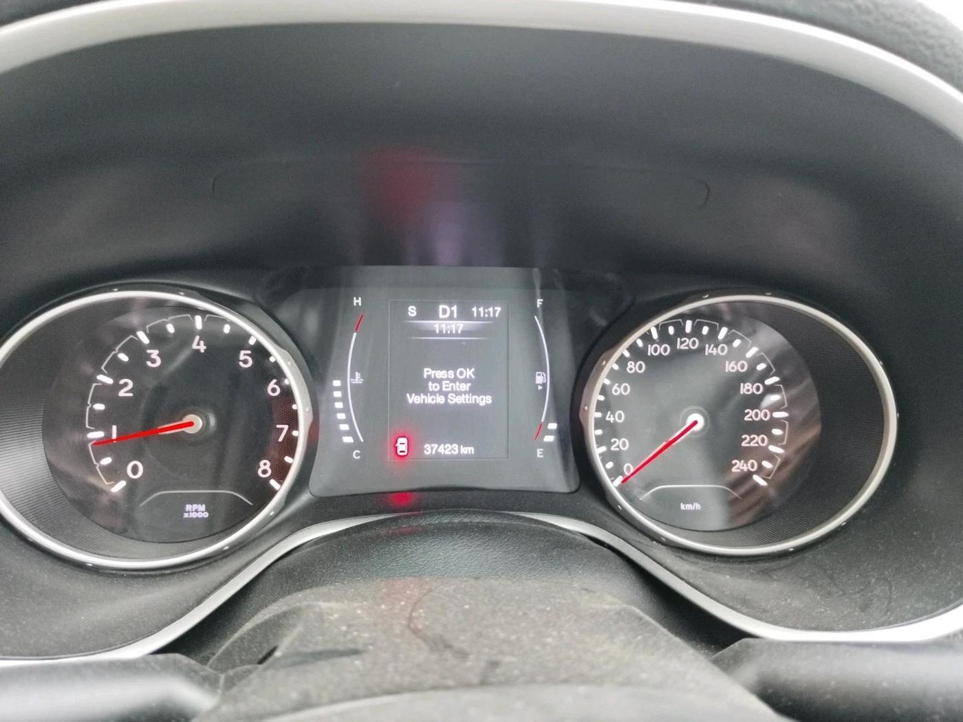 2018 Jeep Compass LIMITED (O) 1.4 PETROL AT, Petrol, Automatic, 37,423 km, interior