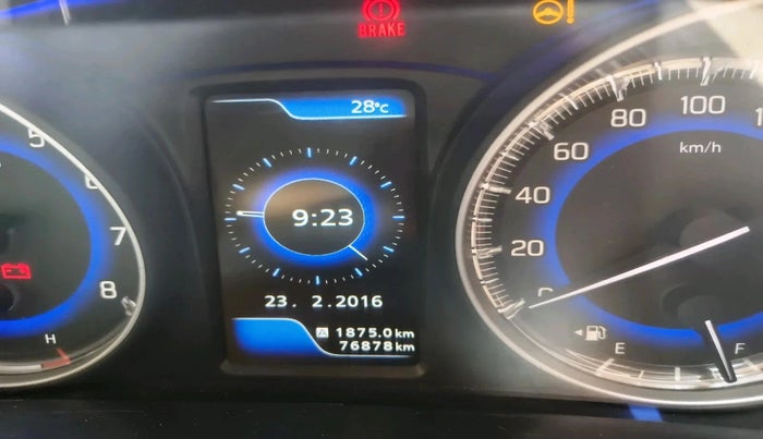 2016 Maruti Baleno ALPHA PETROL 1.2, Petrol, Manual, 76,878 km, interior