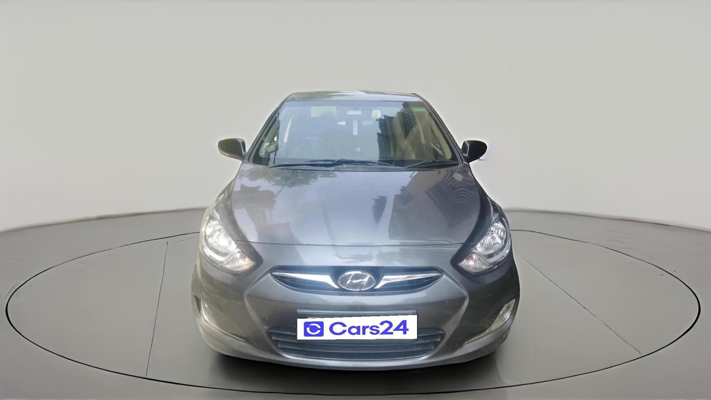 2012 Hyundai Verna FLUIDIC 1.6 VTVT SX OPT AT, Petrol, Automatic, 80,981 km, exterior