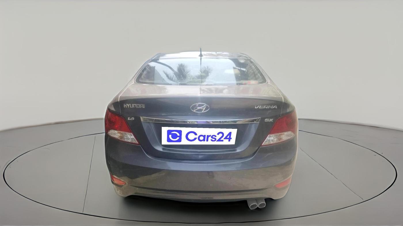 2012 Hyundai Verna FLUIDIC 1.6 VTVT SX OPT AT, Petrol, Automatic, 80,981 km, exterior
