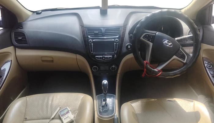 2012 Hyundai Verna FLUIDIC 1.6 VTVT SX OPT AT, Petrol, Automatic, 80,981 km, interior