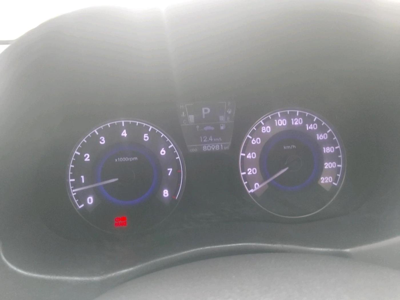 2012 Hyundai Verna FLUIDIC 1.6 VTVT SX OPT AT, Petrol, Automatic, 80,981 km, interior