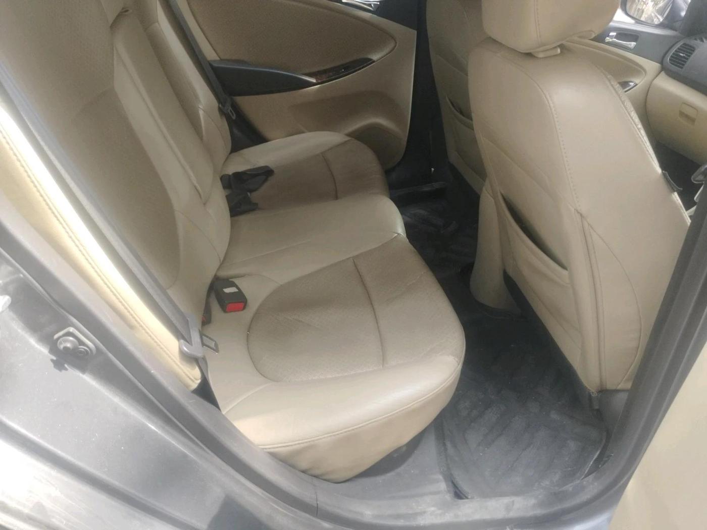 2012 Hyundai Verna FLUIDIC 1.6 VTVT SX OPT AT, Petrol, Automatic, 80,981 km, interior