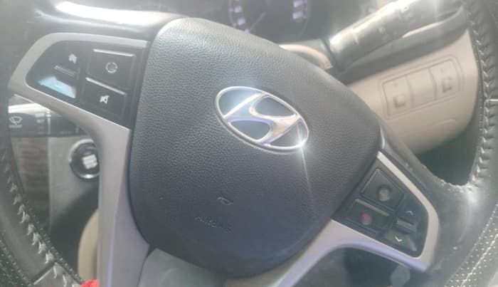 2012 Hyundai Verna FLUIDIC 1.6 VTVT SX OPT AT, Petrol, Automatic, 80,981 km, interior