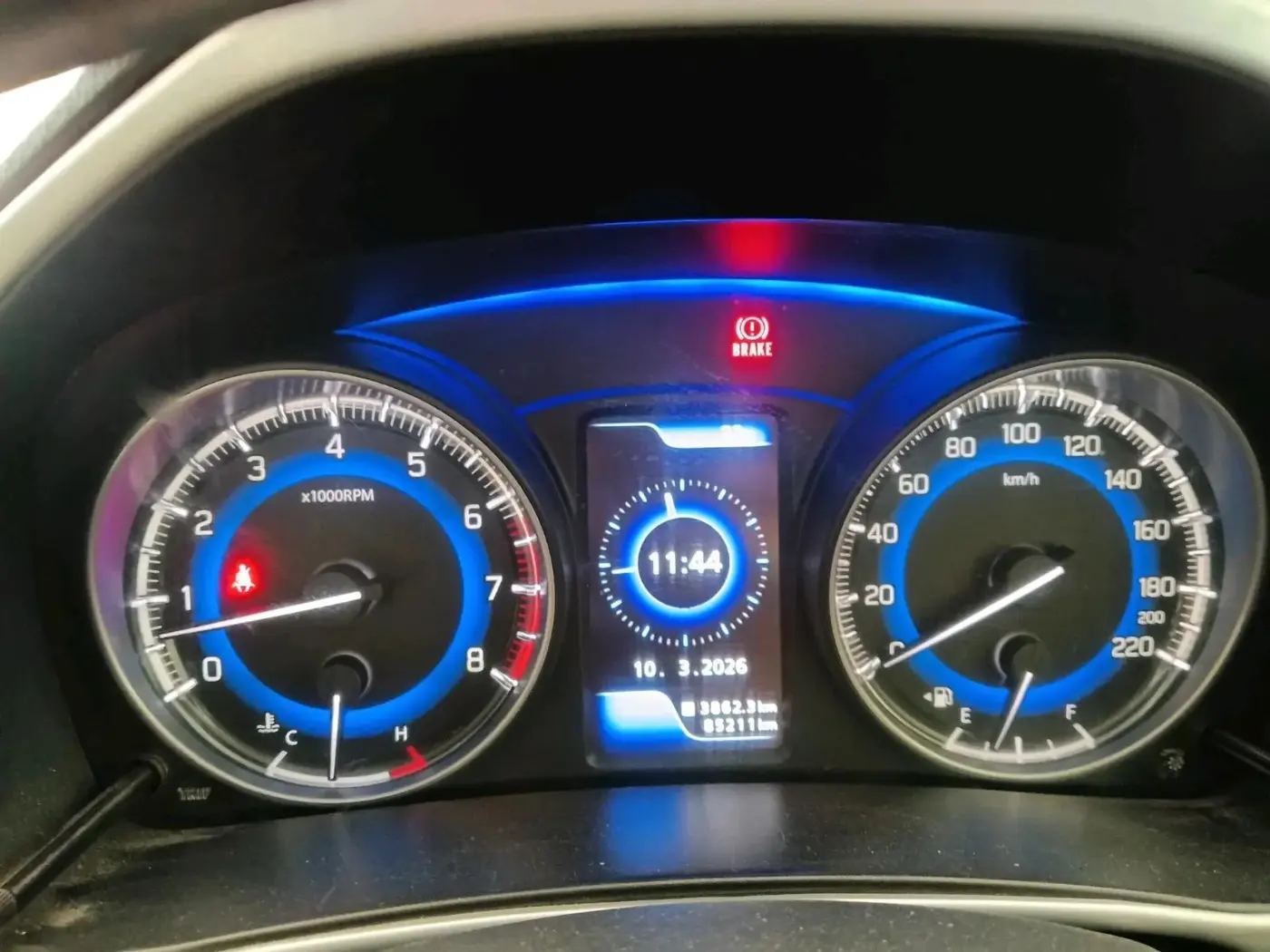 2016 Maruti Baleno ALPHA PETROL 1.2, Petrol, Manual, 85,211 km, interior