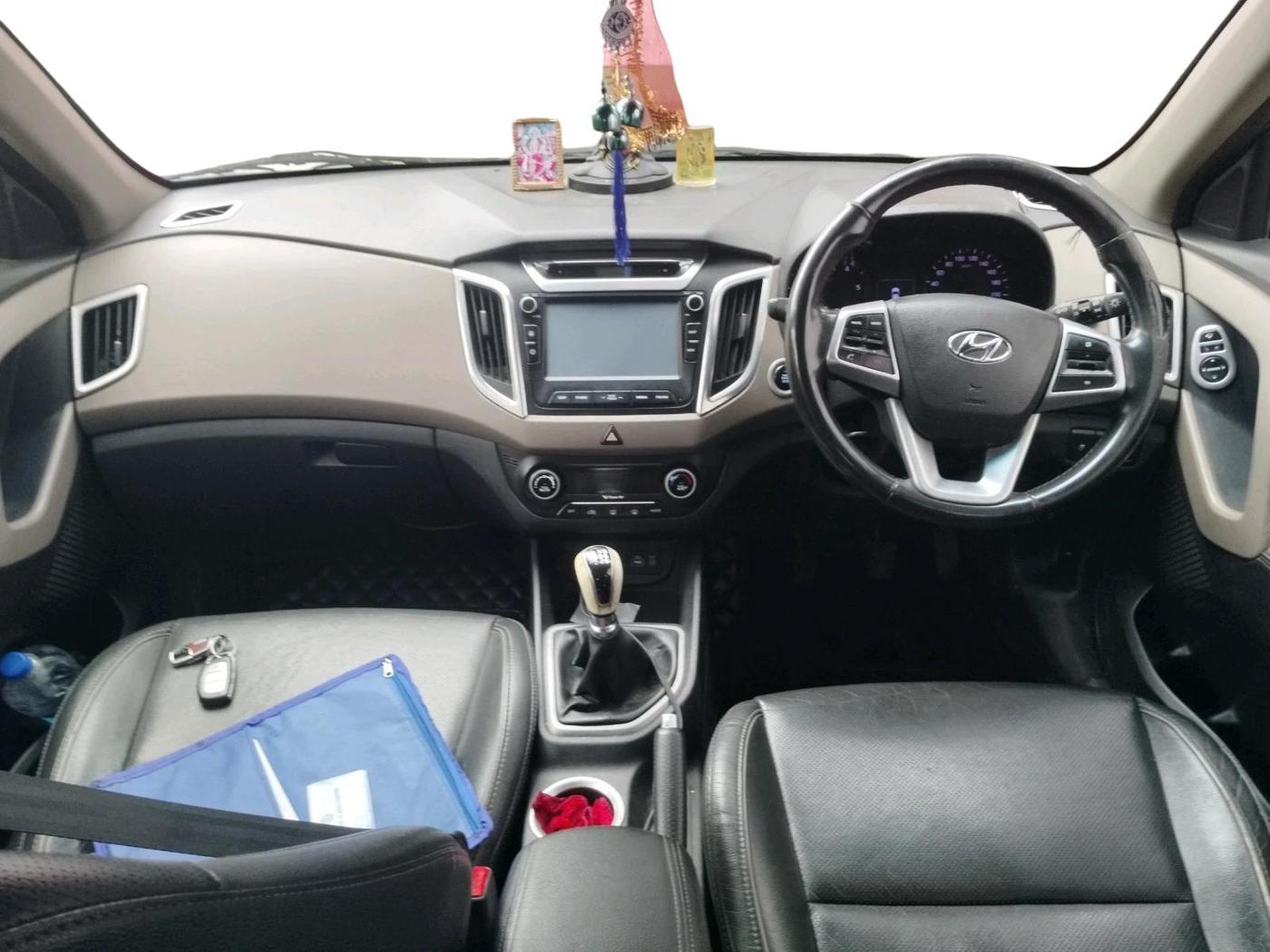2016 Hyundai Creta SX PLUS 1.6 DIESEL, Diesel, Manual, 94,404 km, interior