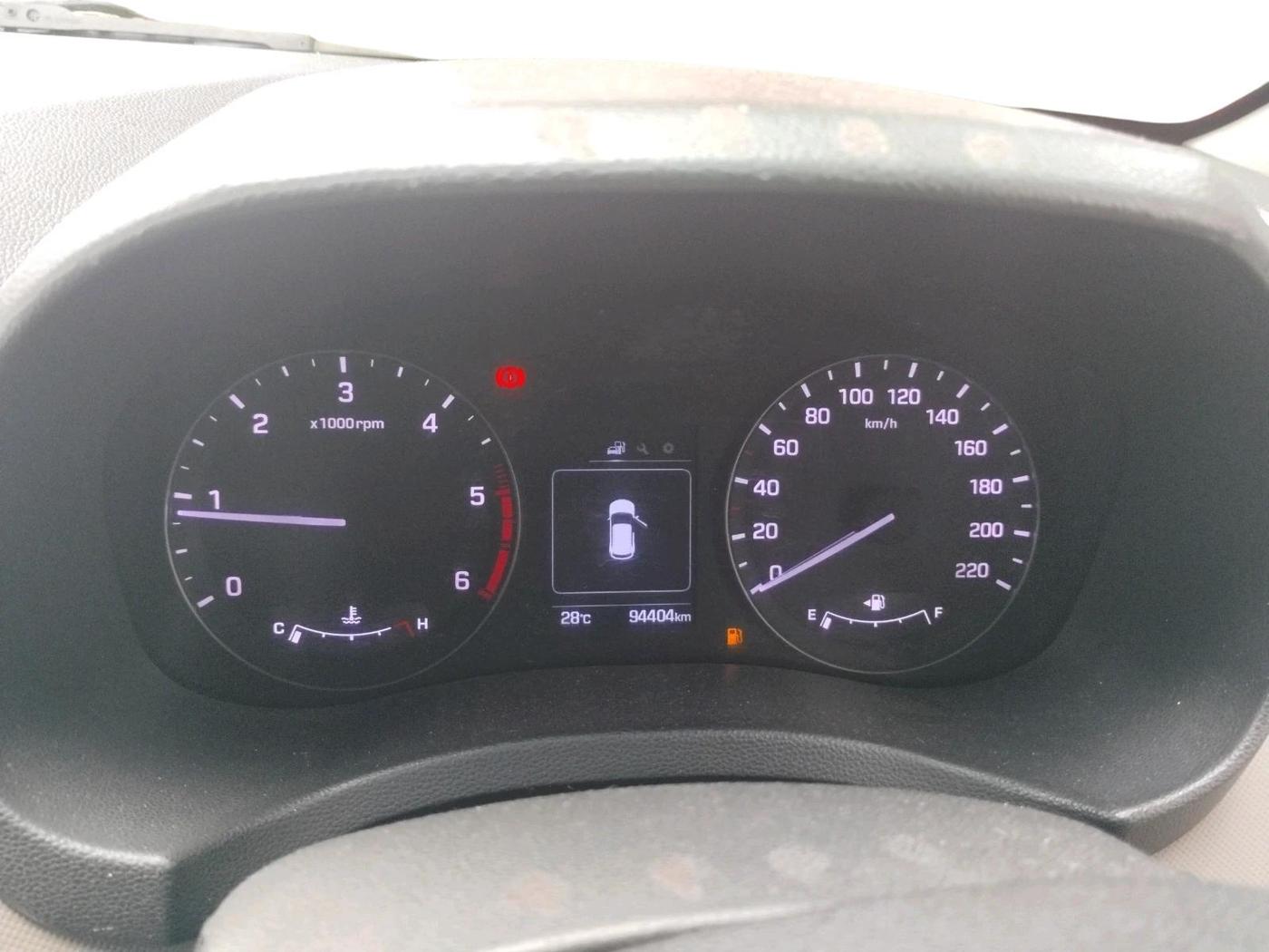 2016 Hyundai Creta SX PLUS 1.6 DIESEL, Diesel, Manual, 94,404 km, interior