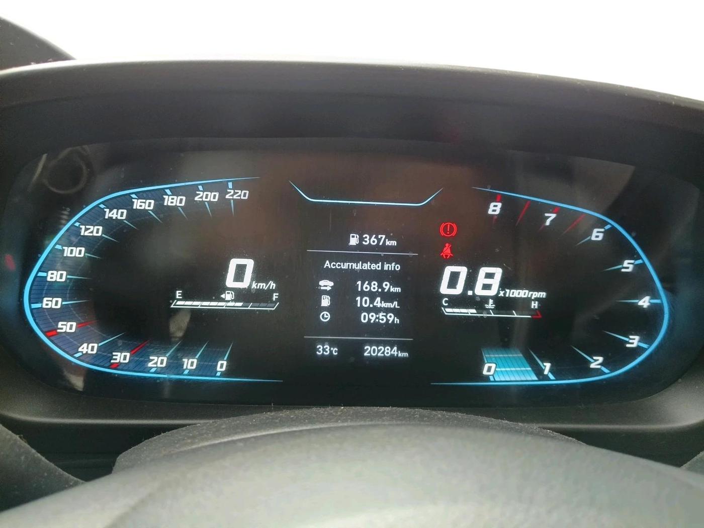 2023 Hyundai NEW I20 MAGNA 1.2 MT, Petrol, Manual, 20,284 km, interior