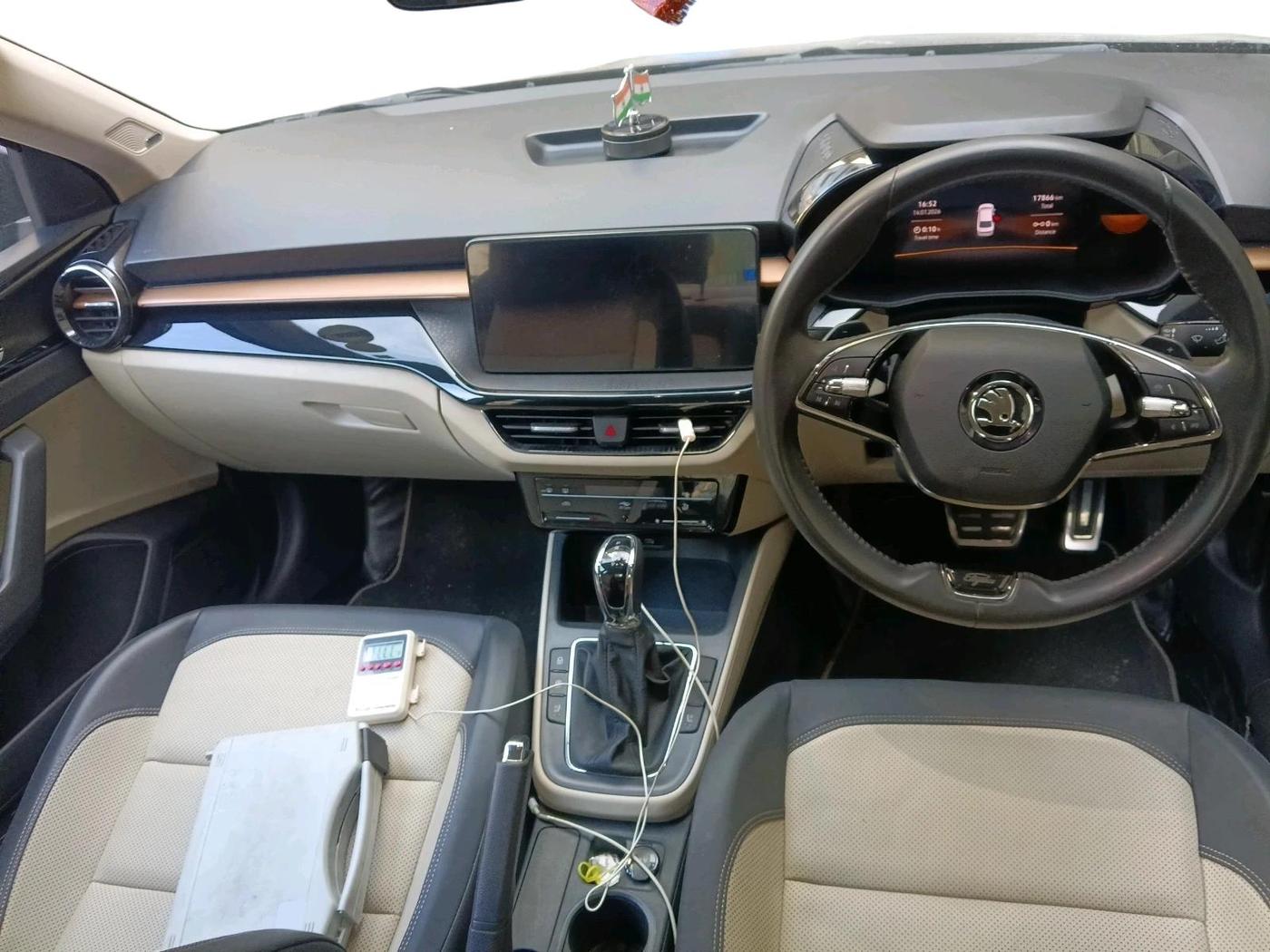 2024 Skoda SLAVIA STYLE 1.5L TSI DSG, Petrol, Automatic, 17,866 km, interior