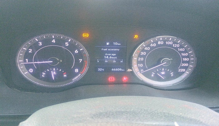 2019 Hyundai VENUE SX 1.0 (O) TURBO, Petrol, Manual, 66,608 km, interior