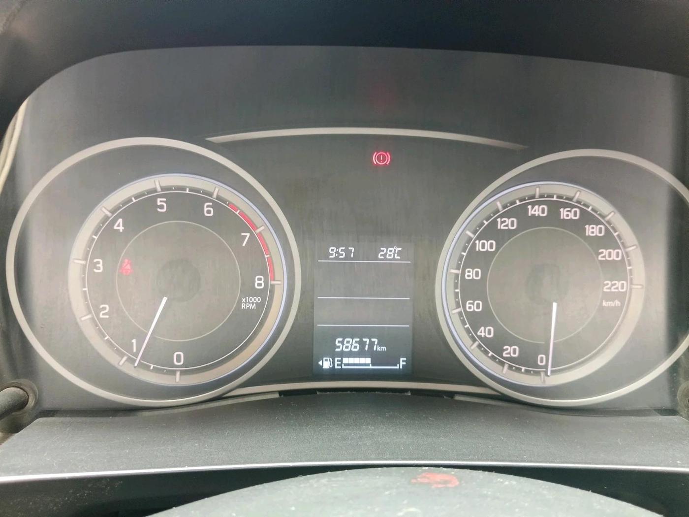 2017 Maruti Dzire ZXI PLUS, Petrol, Manual, 58,677 km, interior