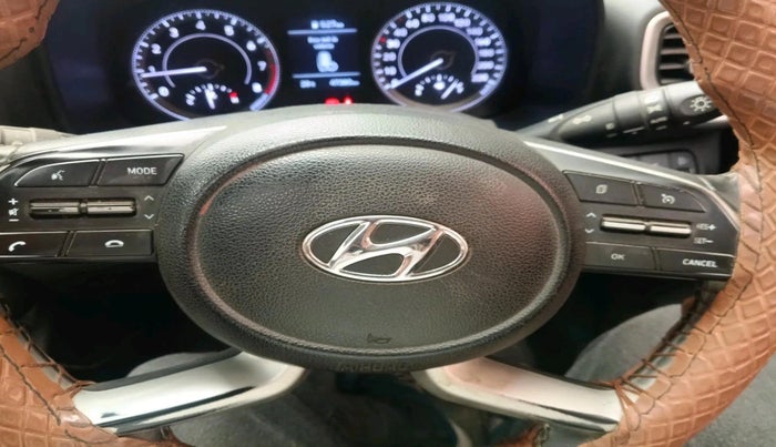 2021 Hyundai VENUE SX 1.0 (O) TURBO, Petrol, Manual, 47,381 km, interior