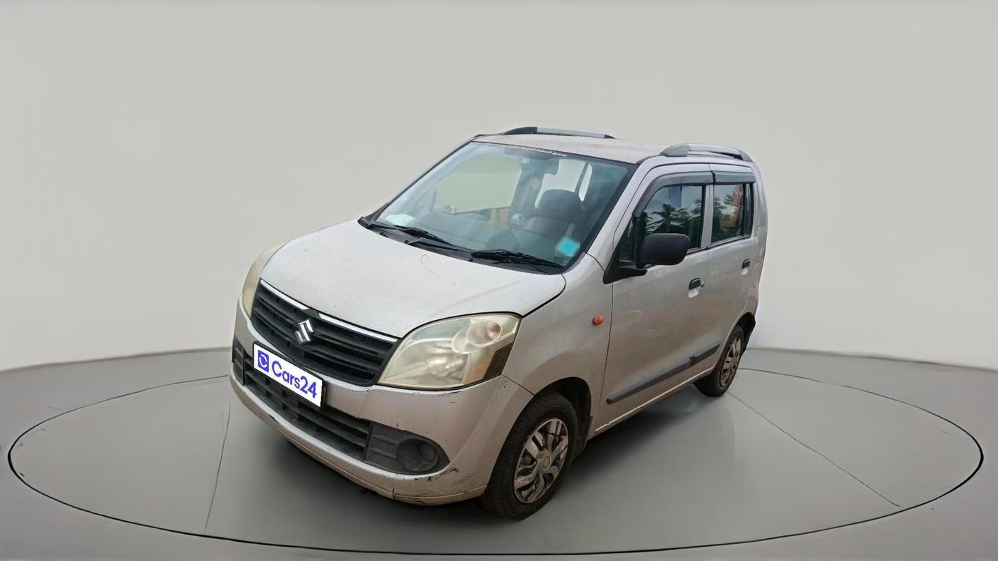 2011 Maruti Wagon R 1.0 LXI LPG, Petrol, Manual, 1,44,682 km, exterior