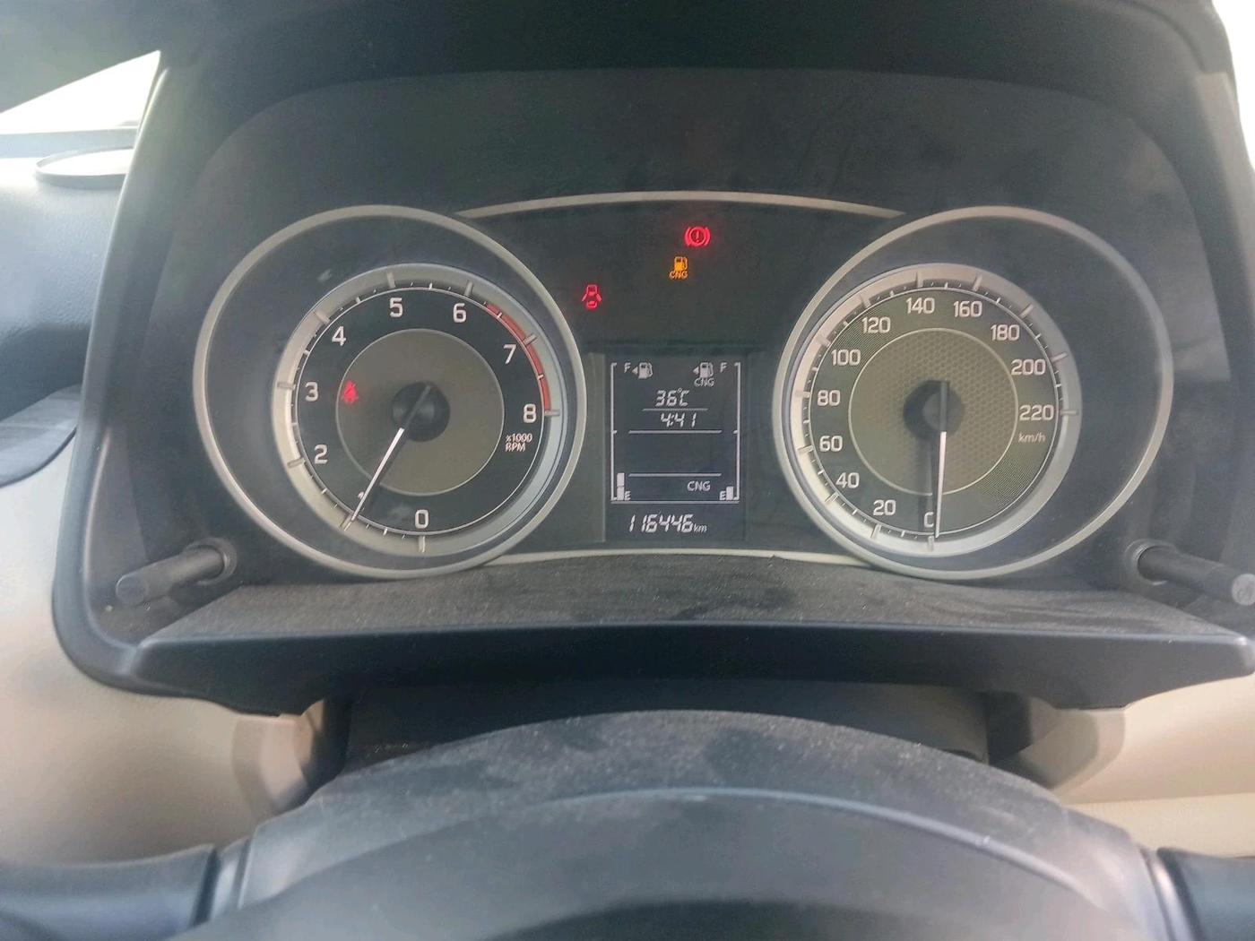 2023 Maruti Dzire ZXI CNG, CNG, Manual, 1,16,446 km, interior