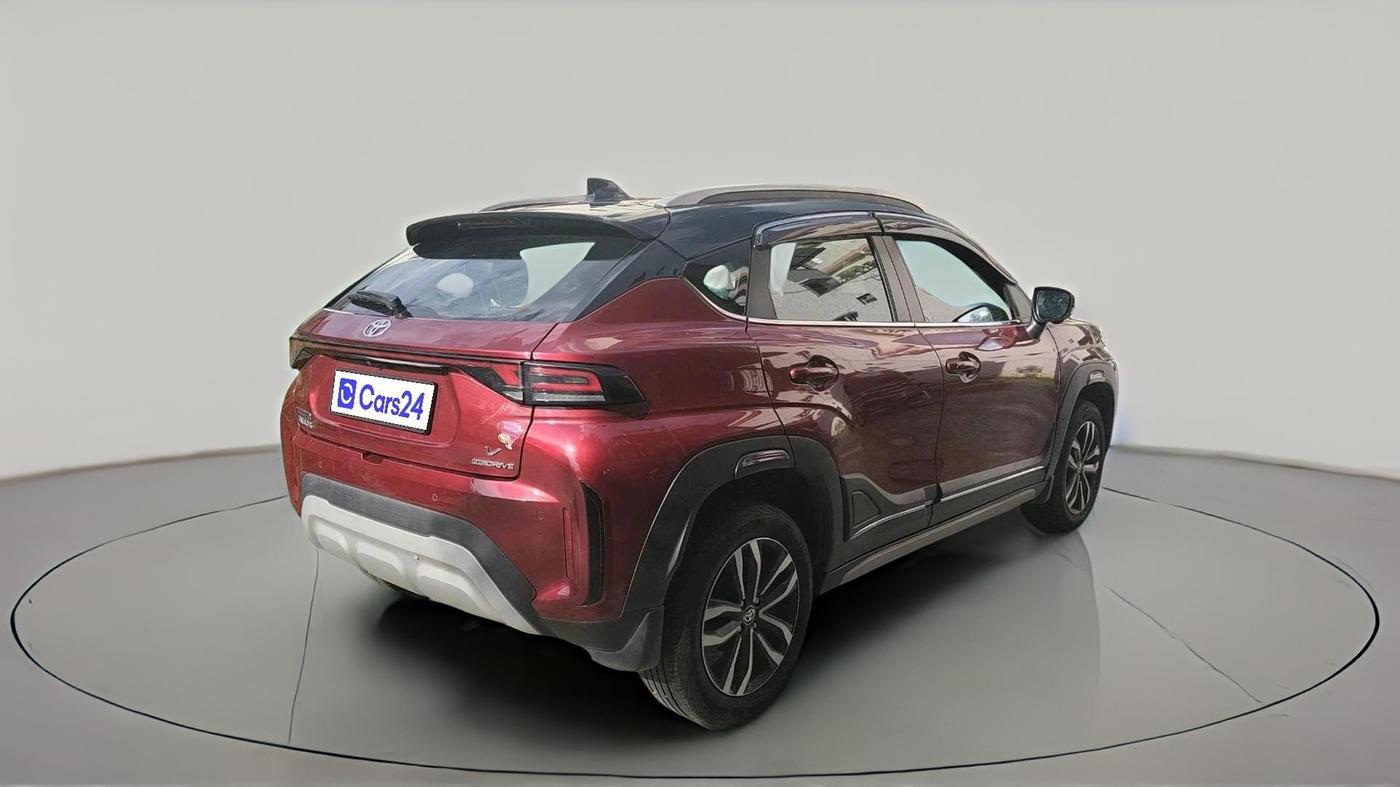 2024 Toyota Urban Cruiser Taisor V 1.0 Petrol AT, Petrol, Automatic, 24,254 km, exterior