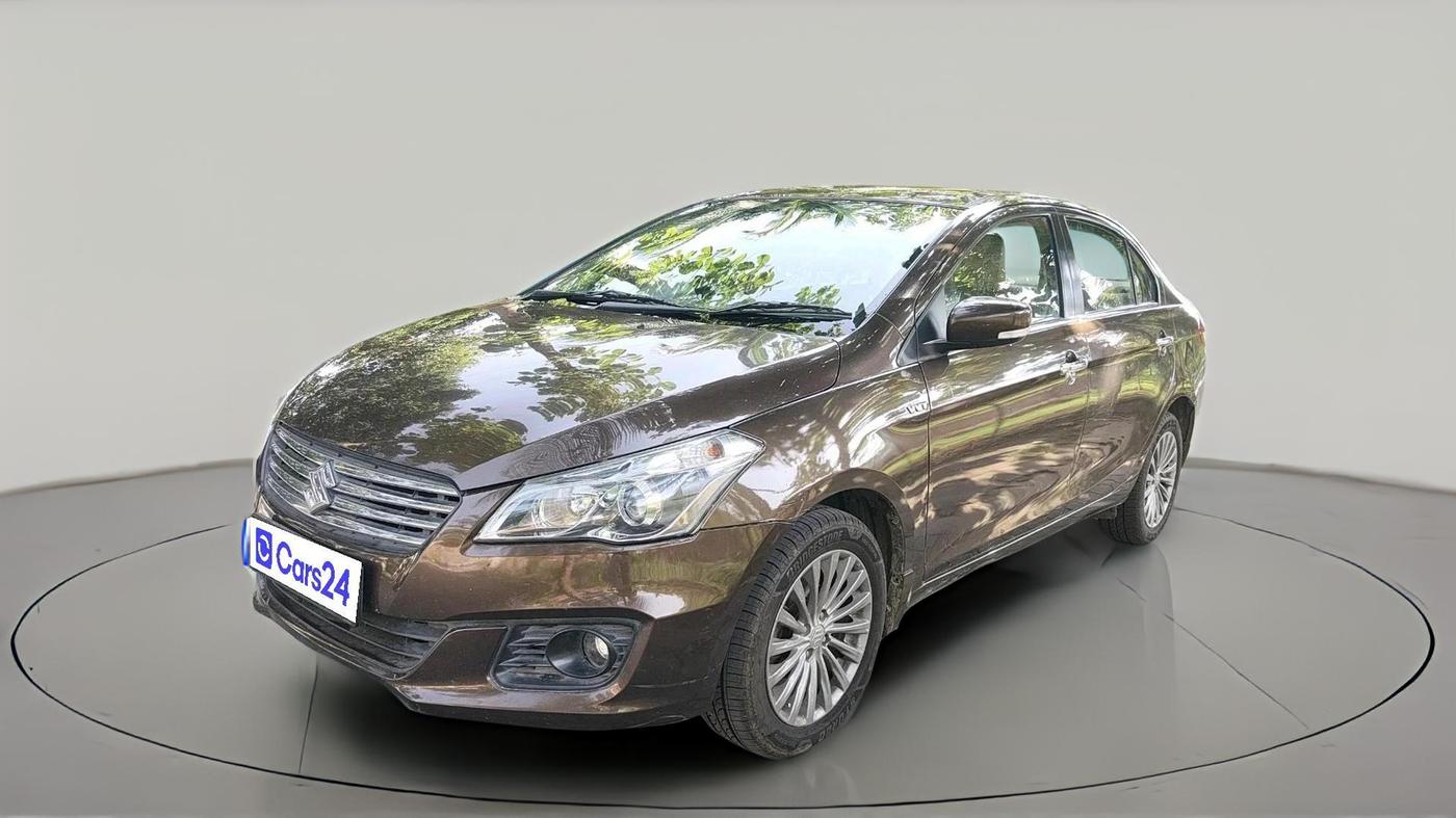 2015 Maruti Ciaz ZXI, Petrol, Manual, 40,608 km, exterior