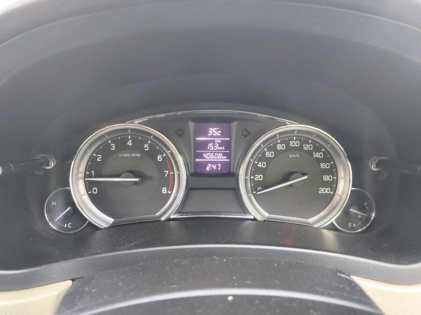2015 Maruti Ciaz ZXI, Petrol, Manual, 40,608 km, interior