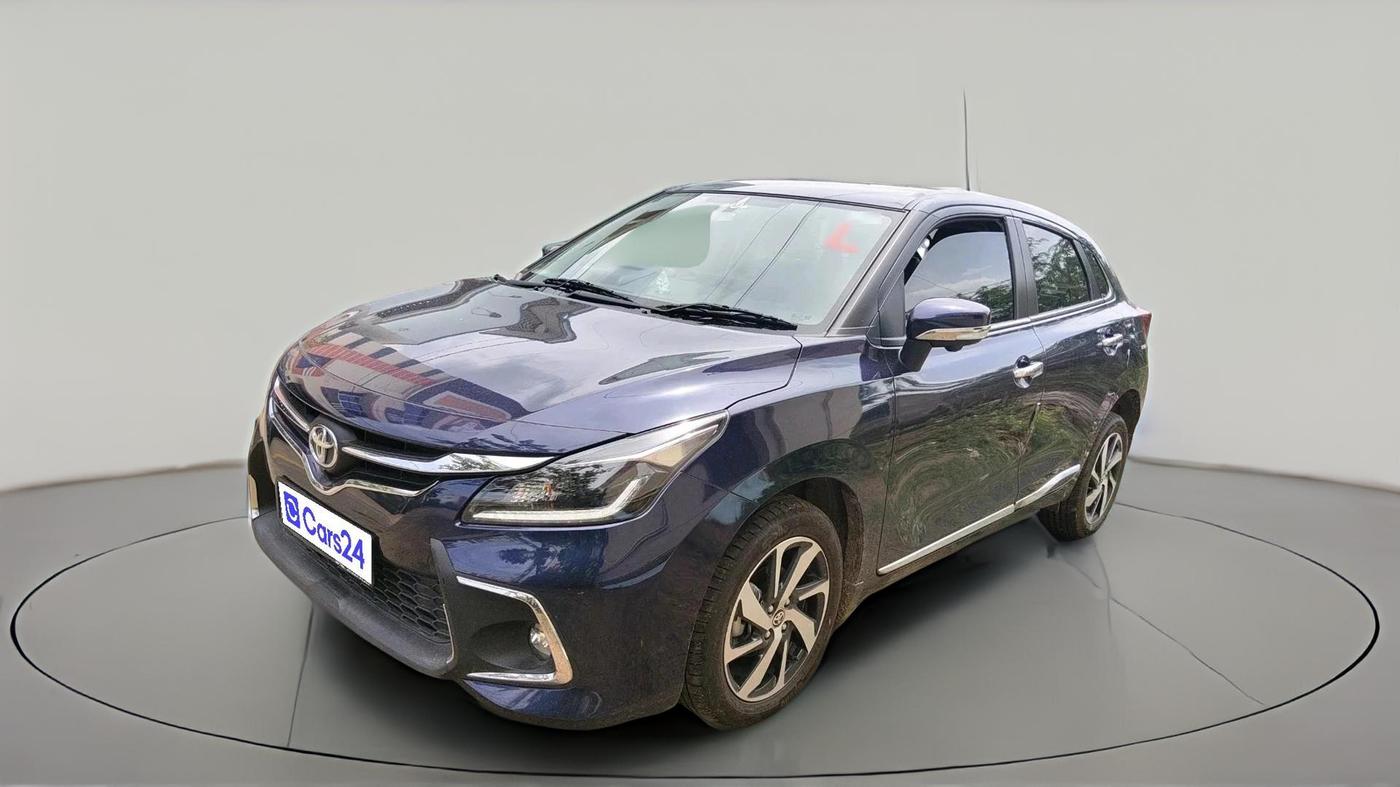 2025 Toyota Glanza V AMT, Petrol, Automatic, 17,465 km, exterior