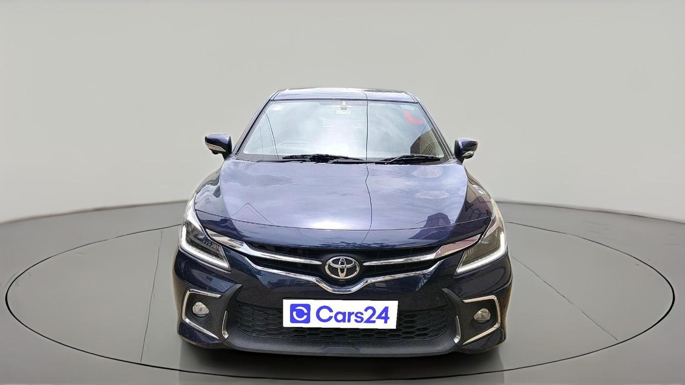 2025 Toyota Glanza V AMT, Petrol, Automatic, 17,465 km, exterior