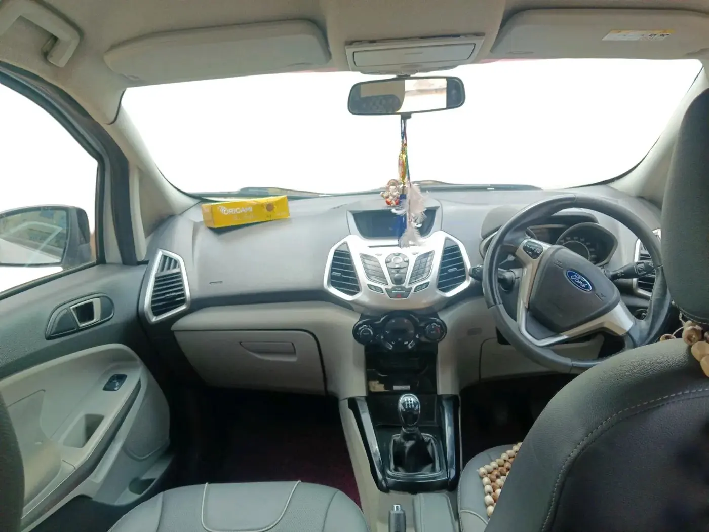 2013 Ford Ecosport TITANIUM 1.5L DIESEL, Diesel, Manual, 1,69,379 km, interior